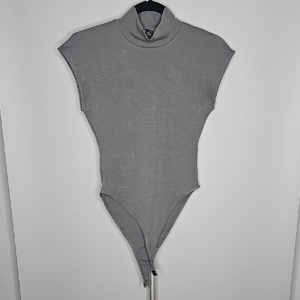 Zara Charcoal Bodysuit